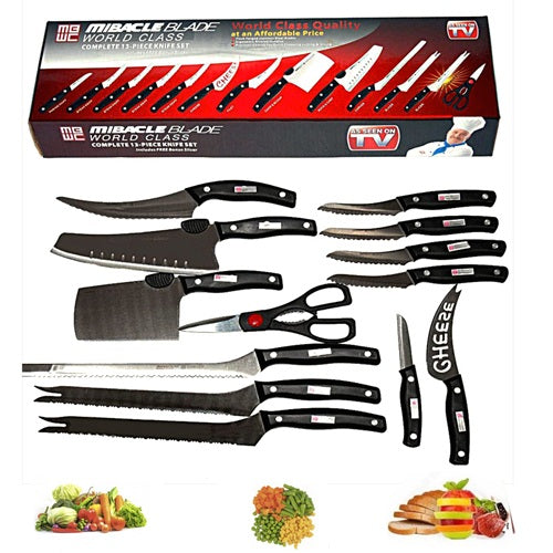 KIT DE 13 CUCHILLOS!🔪