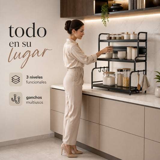ORDENAMAX 3x® ¡Ordena tu cocina con estilo!