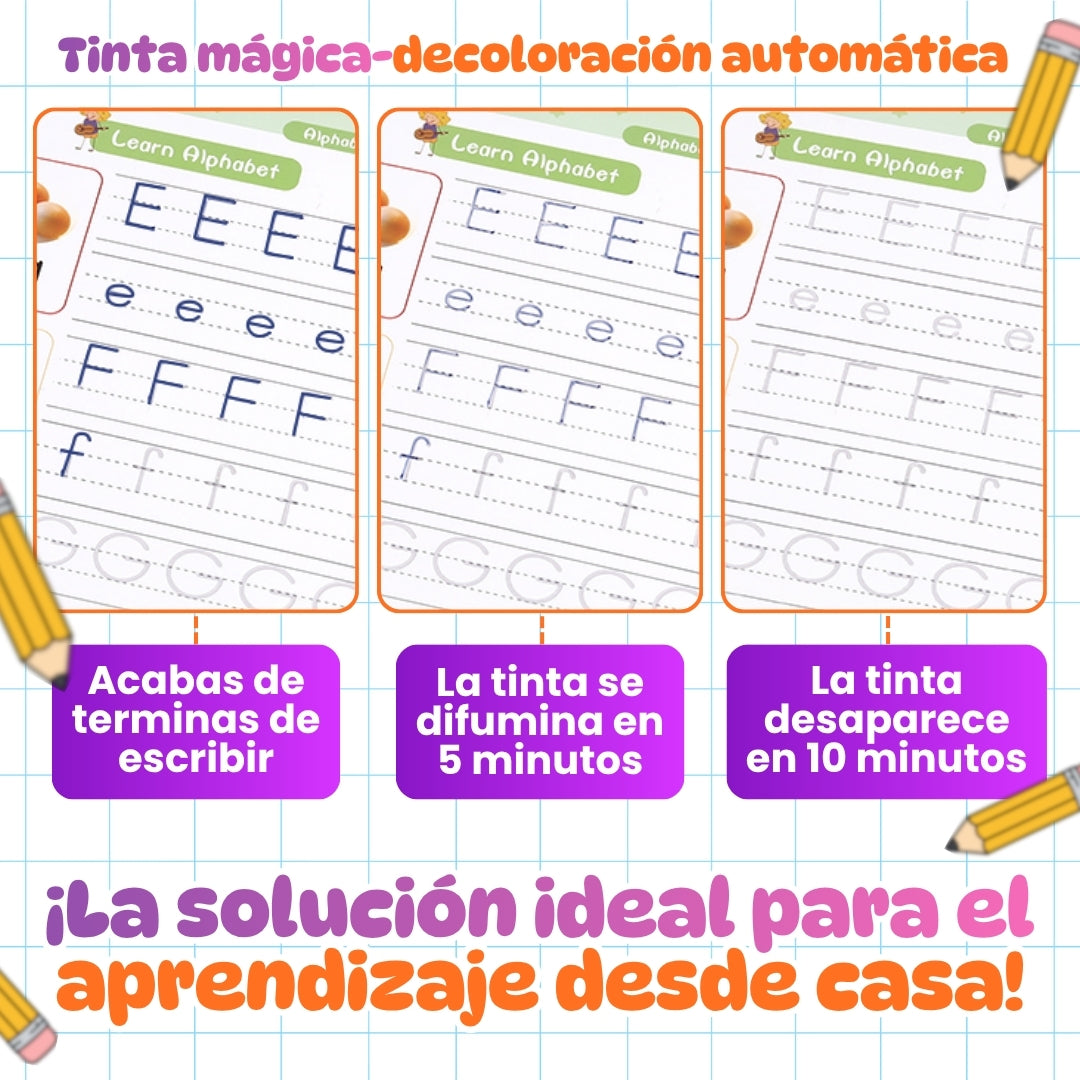 CUADERNOS MÁGICOS!📚 PAGA 4 LLEVA 8 UNIDADES