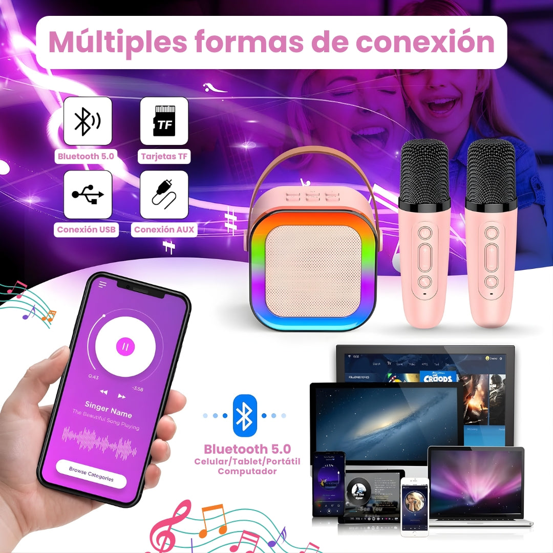 PARLANTE PARTYBEAT® ¡PAGA 1 LLEVA 2!