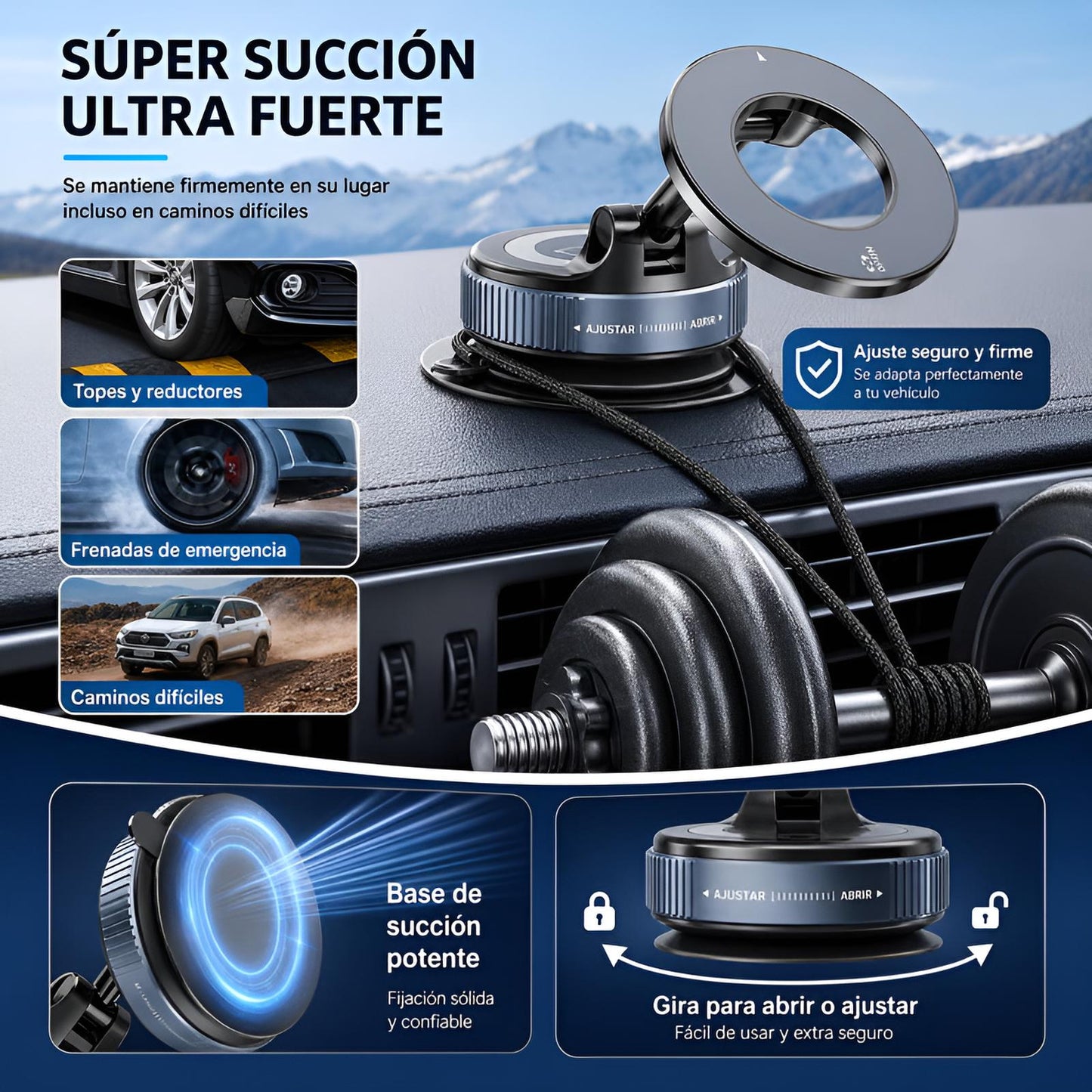 SOPORTE POWERMAG 360® ¡PAGA 1 LLEVA 2!