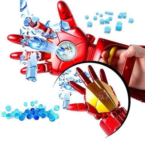 PISTOLA HIDROGEL IRON MAN!🔫