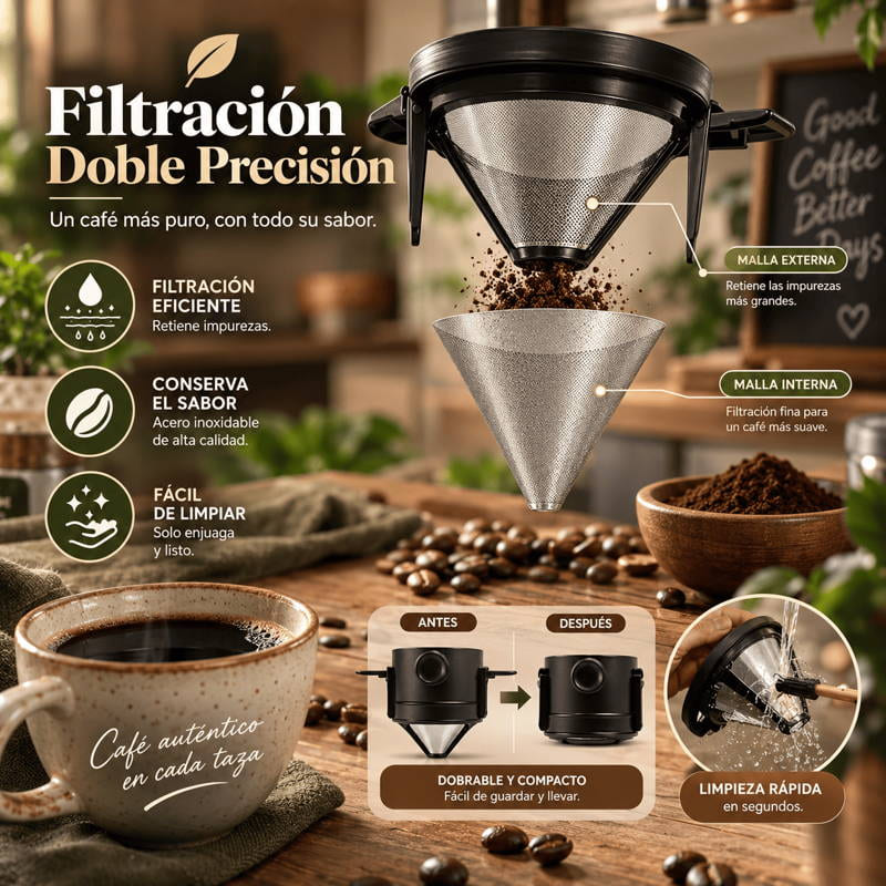FILTRO CAFÉPRESS® ¡PIDE 1 Y LLEVA 2!