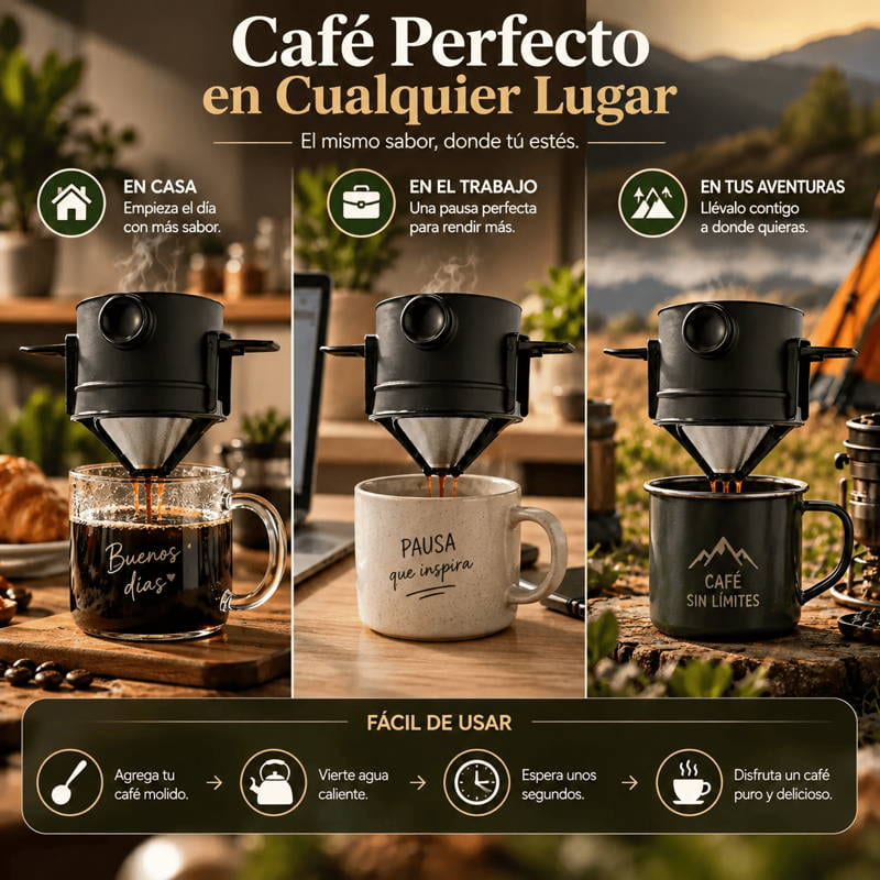 FILTRO CAFÉPRESS® ¡PIDE 1 Y LLEVA 2!