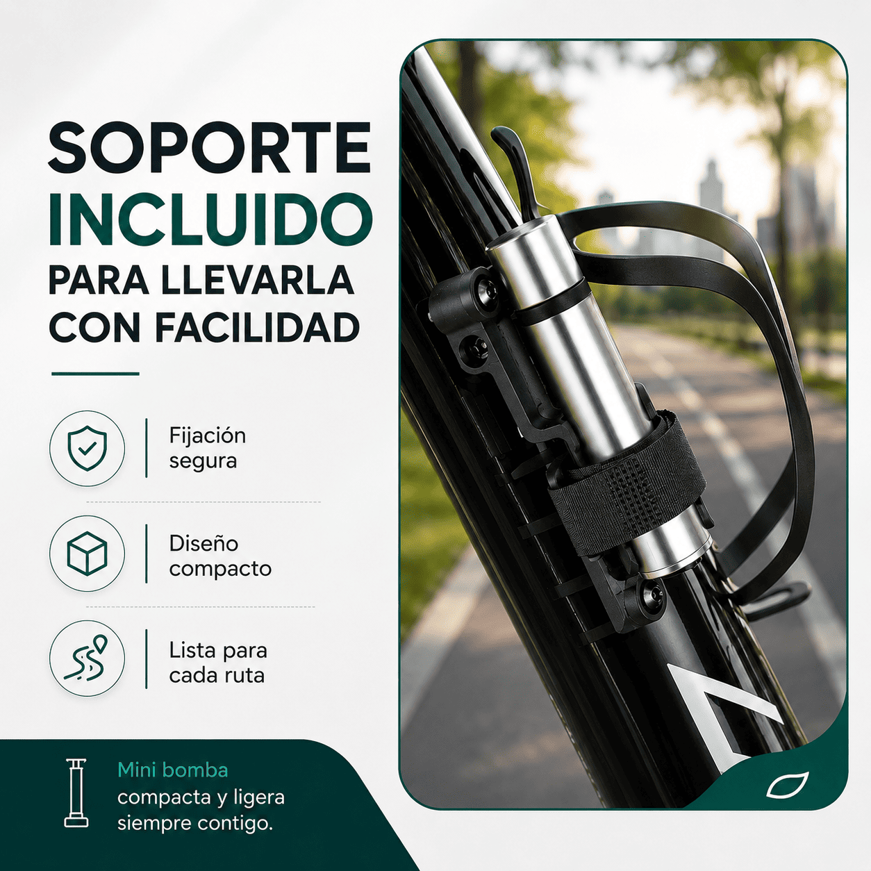MINIAIR PRO® ¡Lleva aire donde vayas!