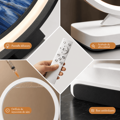 ARENAGLOW 3D® ¡Decora con luz y arena 3D!