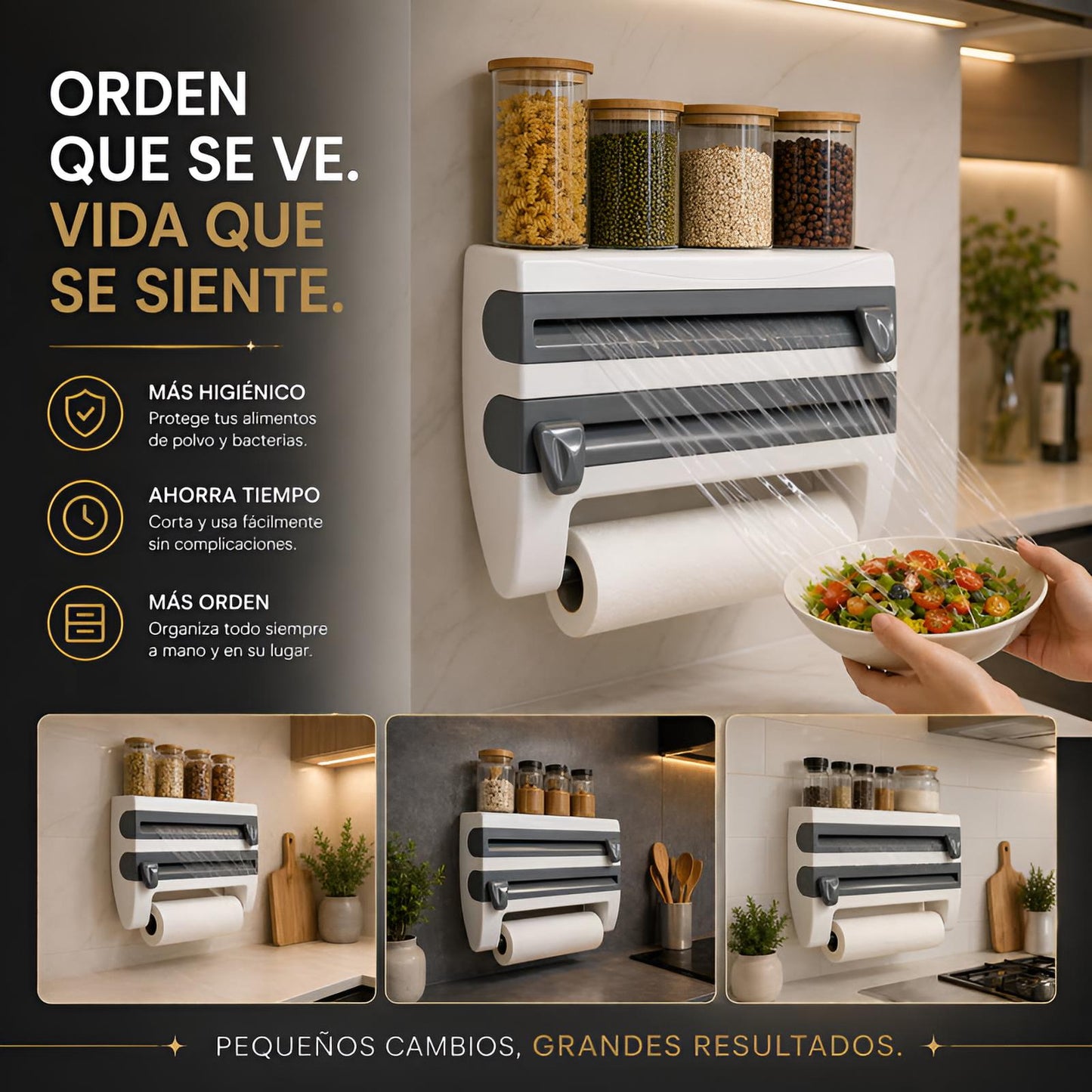 DISPENSADOR MULTIRACK 4 EN 1®