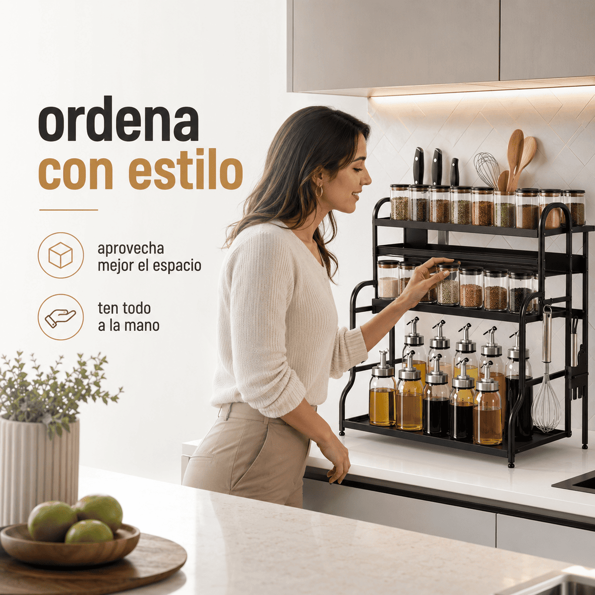 ORDENAMAX 3x® ¡Ordena tu cocina con estilo!