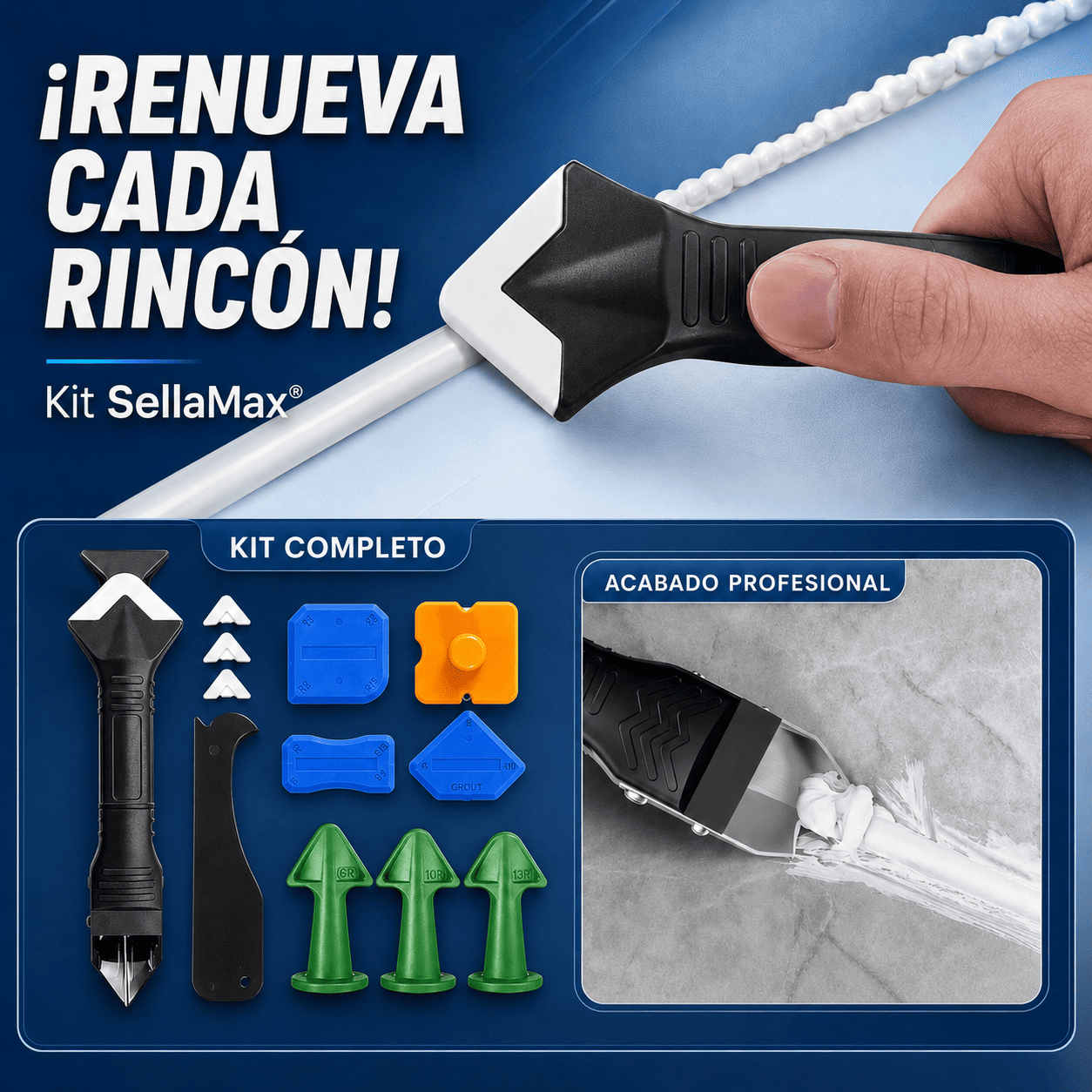 KIT SELLAMAX® ¡Lleva tus acabados a otro nivel!