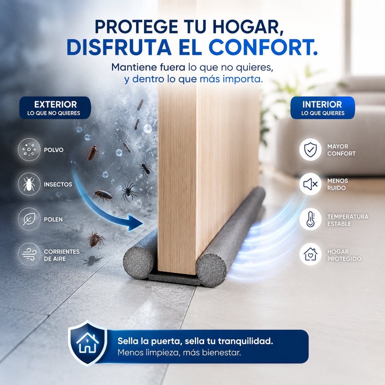 PROTECTOR DE PUERTAS!🚪PAGA 2 LLEVA 4