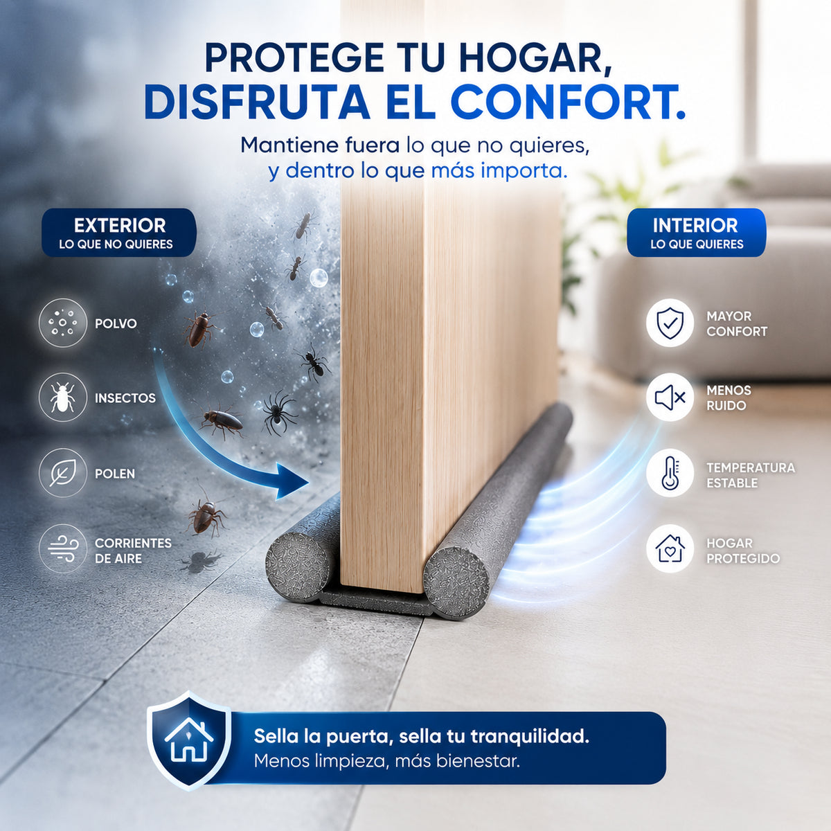 PROTECTOR DE PUERTAS!🚪PAGA 2 LLEVA 4