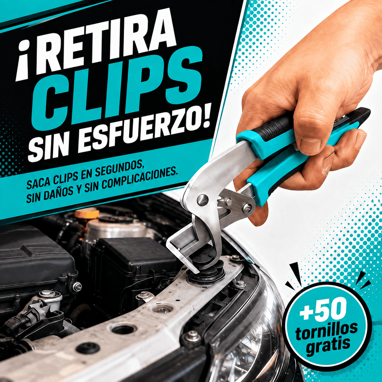 CLIPMASTER® ¡Más control al quitar clips!