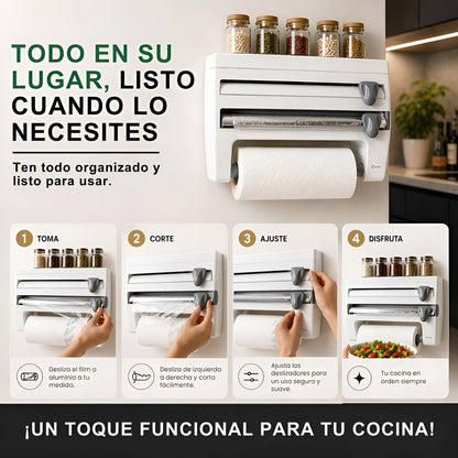 DISPENSADOR MULTIRACK 4 EN 1®