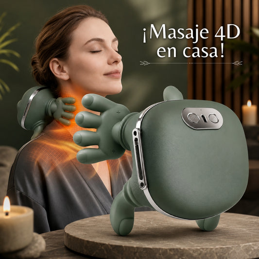 MASAJEMAX 4D® ¡Relájate en casa de forma práctica!