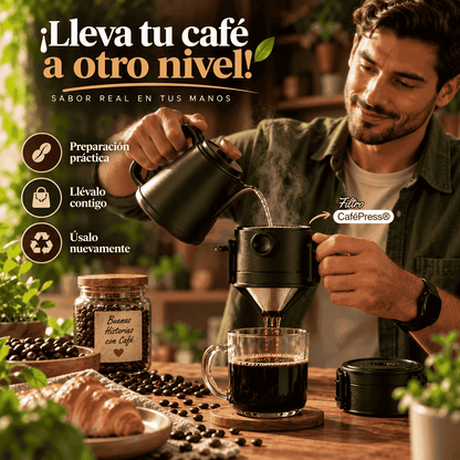 FILTRO CAFÉPRESS® ¡PIDE 1 Y LLEVA 2!