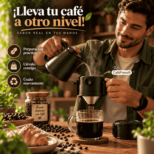 FILTRO CAFÉPRESS® ¡PIDE 1 Y LLEVA 2!
