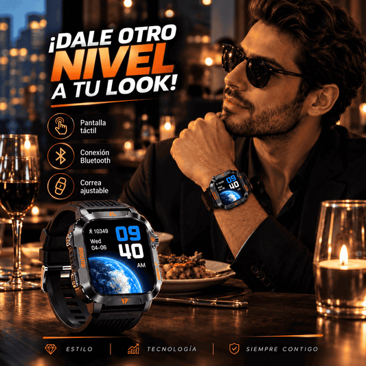 RELOJ INTELIGENTE WRISTPRO®