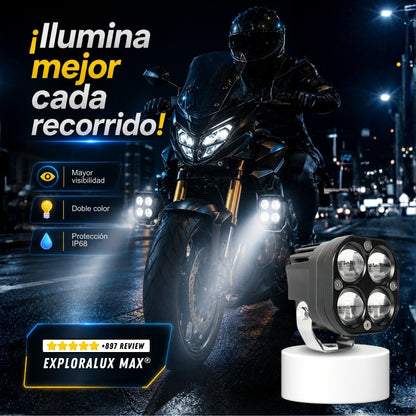 EXPLORALUX MAX® ¡Ilumina mejor cada recorrido!