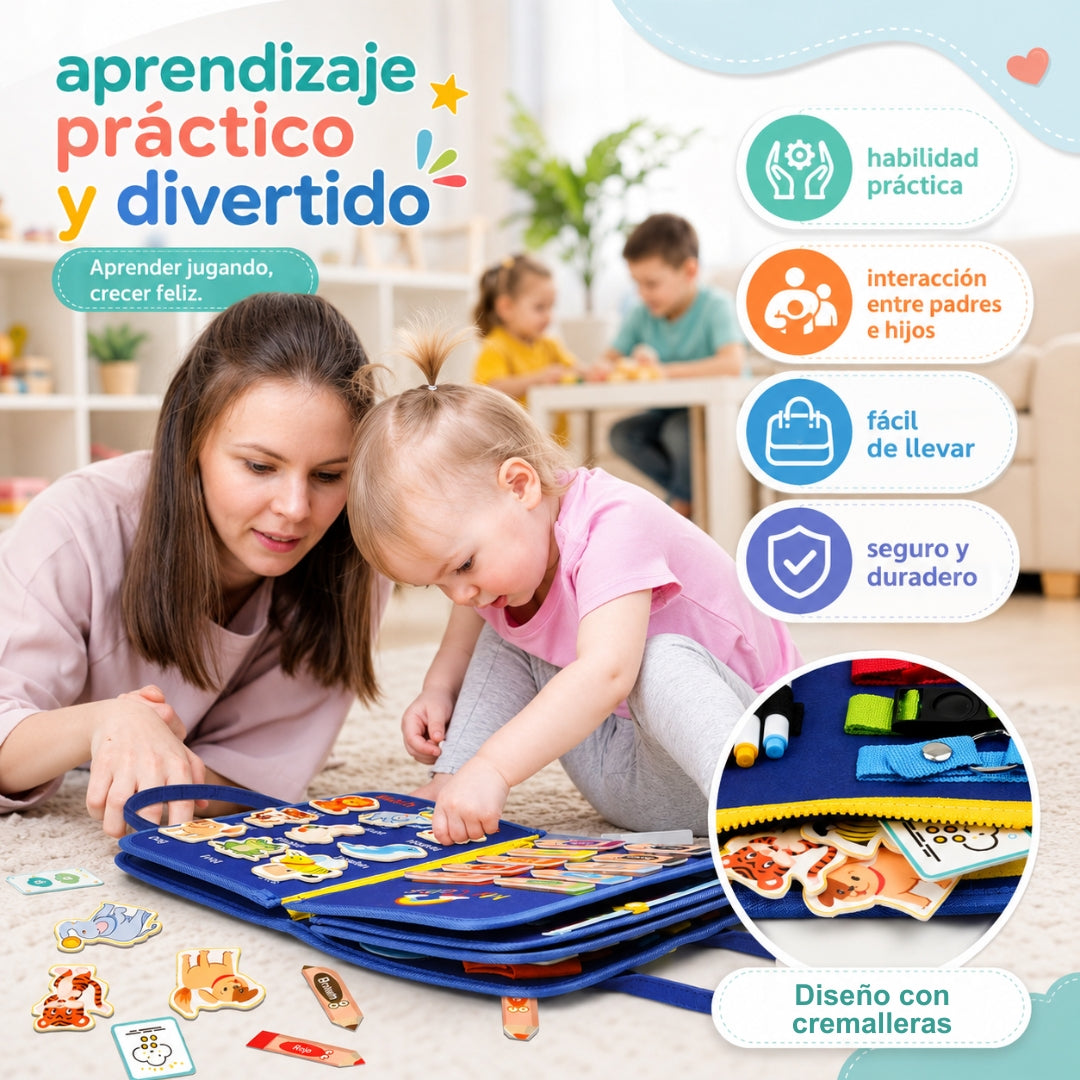 MALETÍN MONTESSORI® ¡Una aventura en cada página!