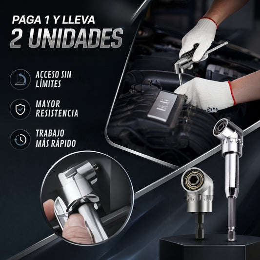 ADAPTADOR TALADRO GRANDE + PEQUEÑO