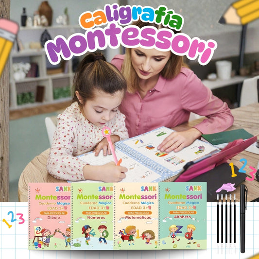 CUADERNOS MÁGICOS!📚 PAGA 4 LLEVA 8 UNIDADES